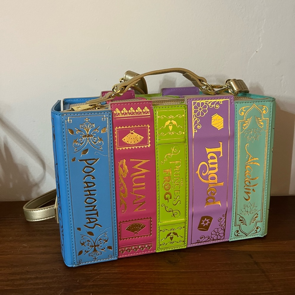 NWOT Loungefly Book Crossbody